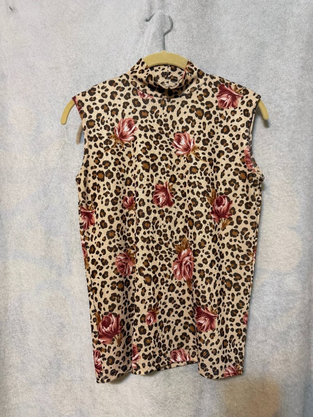Floral Leopard Blouse